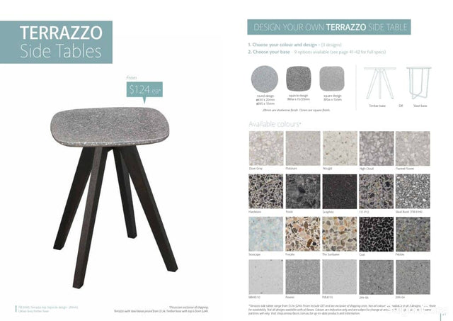 terrazzo colors