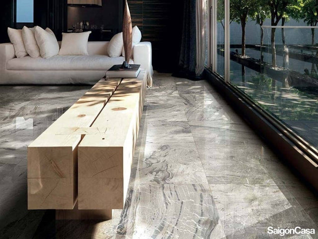 Gạch Giả Đá I Marmi Rex Marble Grey