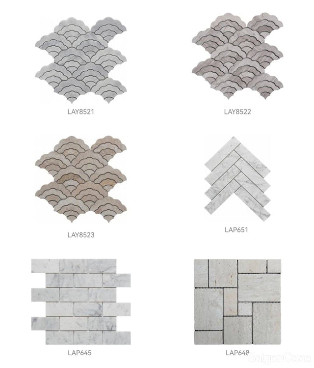 Đá Mosaic Marble Deluxe 