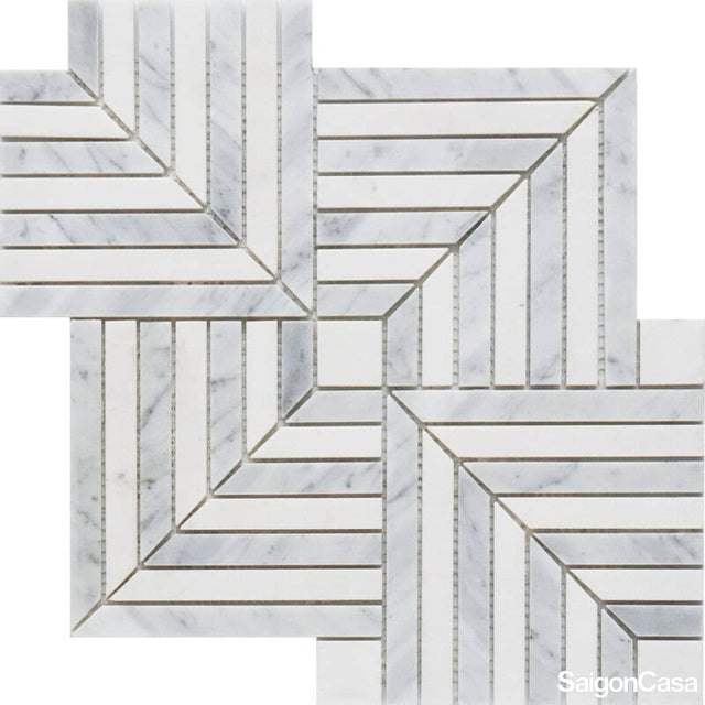 Mosaic Đá Marble Stripe